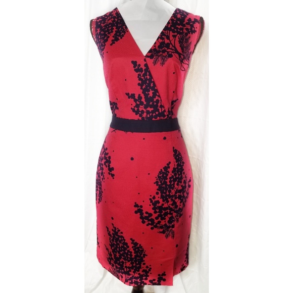 Boden Dresses & Skirts - Boden Hot Pink and Navy Party Midi Dress Size 10